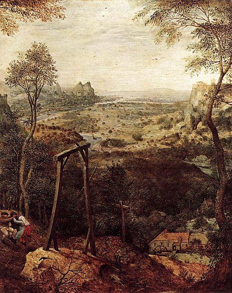 Pieter Bruegel the Elder Magpie on the Gallow Norge oil painting art